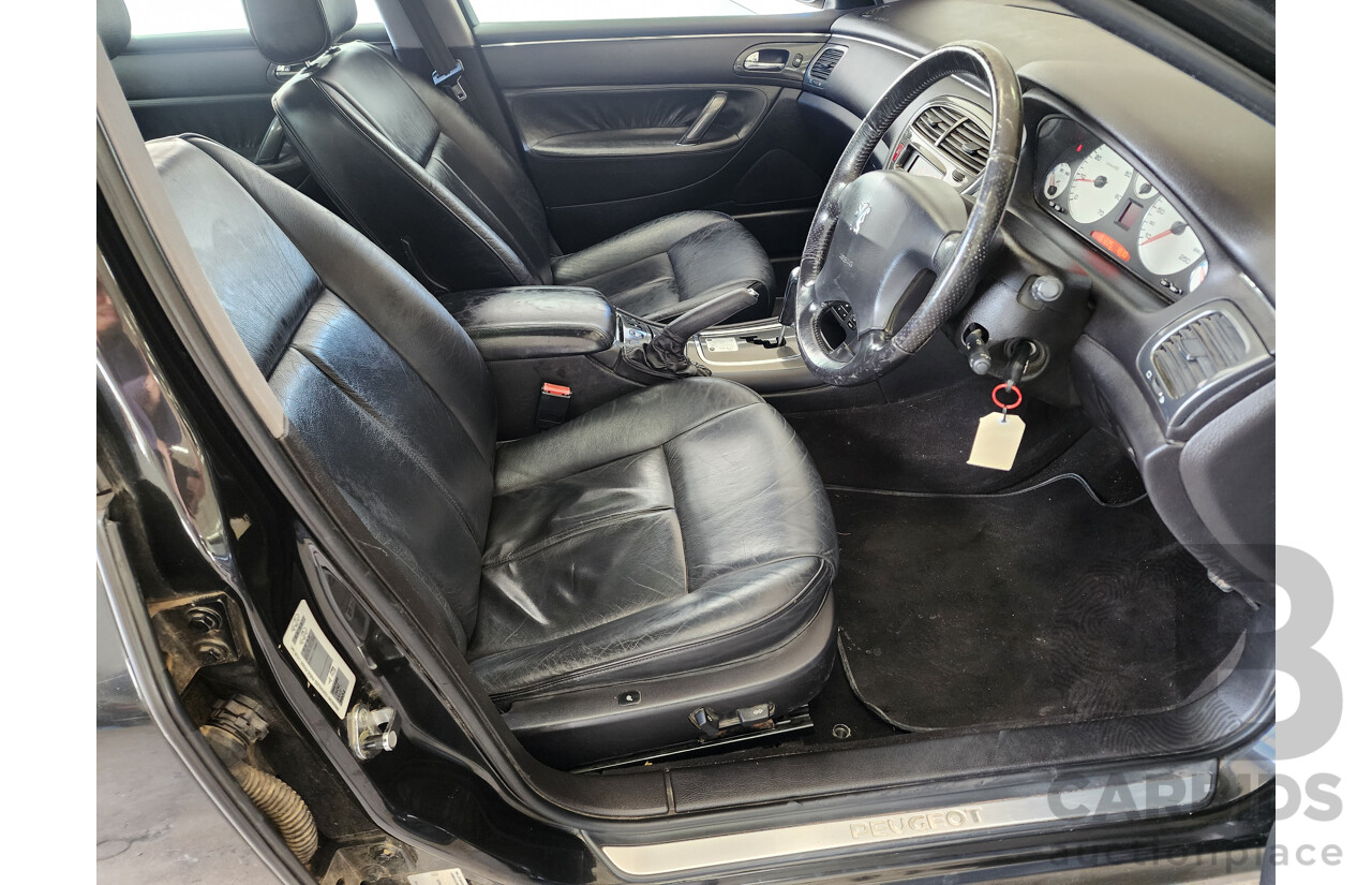 1/2005 Peugeot 607 4d Sedan Black 2.9L