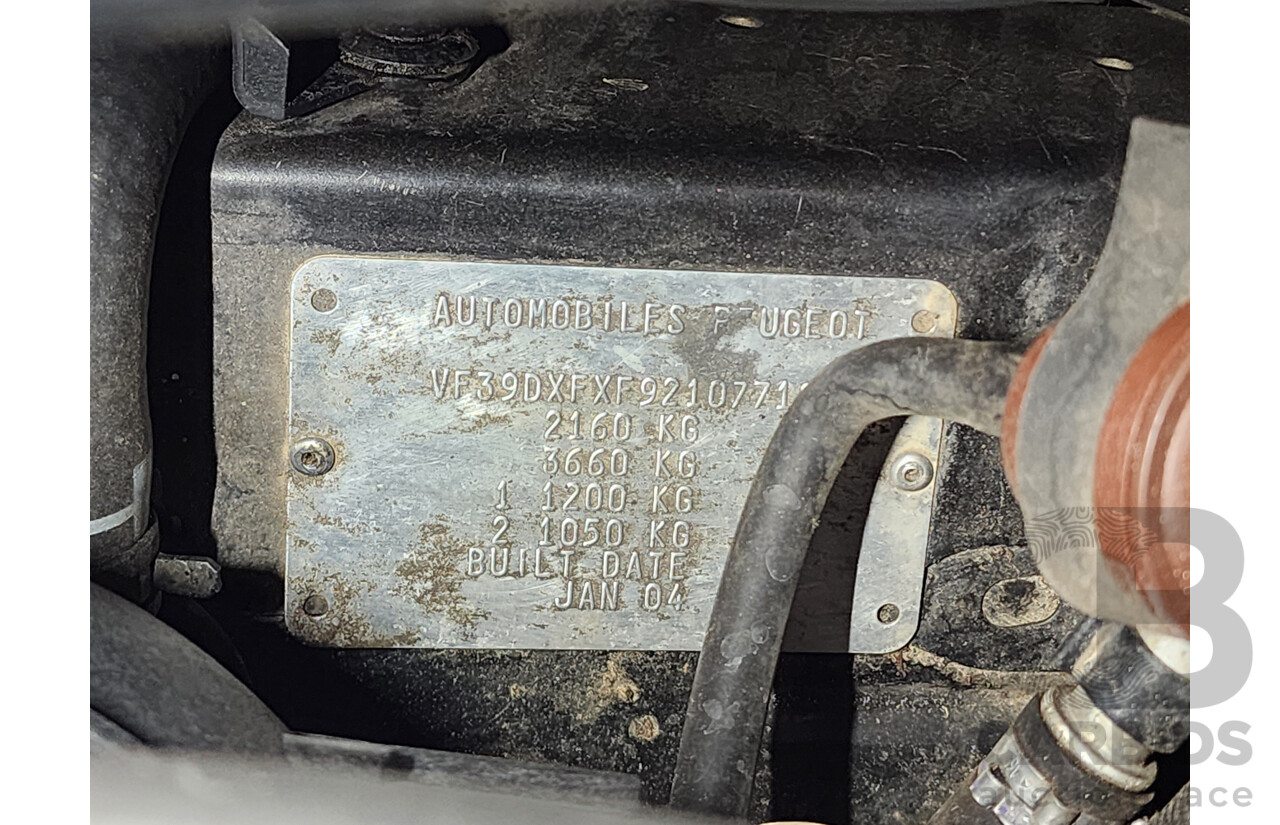 1/2005 Peugeot 607 4d Sedan Black 2.9L