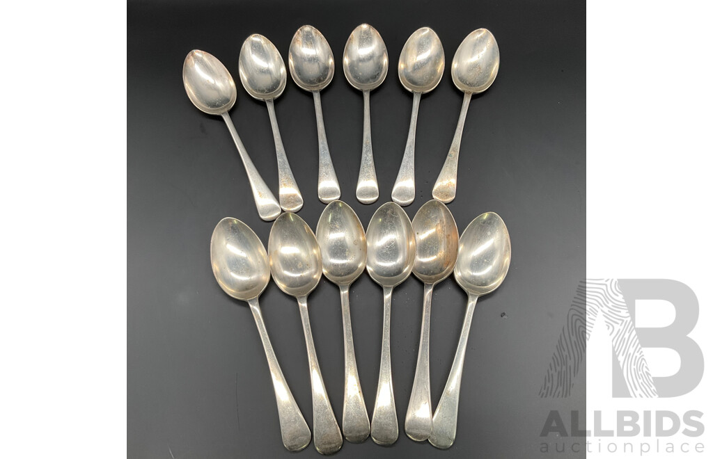 Vintage Collection - Ranleigh Stainless Serving Tray & Grosvenor Stainless Knives & Grosvenor Plate E.P.N.S A1 Forks and Spoons