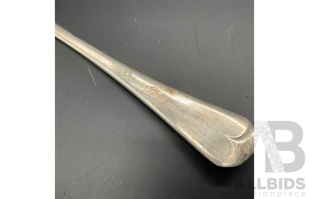 Vintage Collection - Ranleigh Stainless Serving Tray & Grosvenor Stainless Knives & Grosvenor Plate E.P.N.S A1 Forks and Spoons