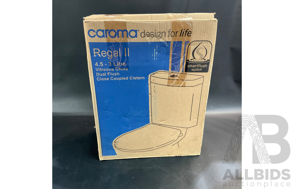 Caroma Regal II 3L Dual Flush Close Coupled Cistern 726200W