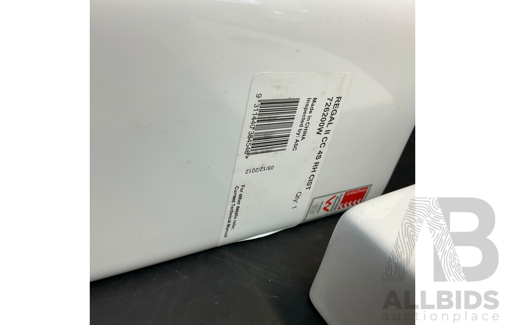 Caroma Regal II 3L Dual Flush Close Coupled Cistern 726200W