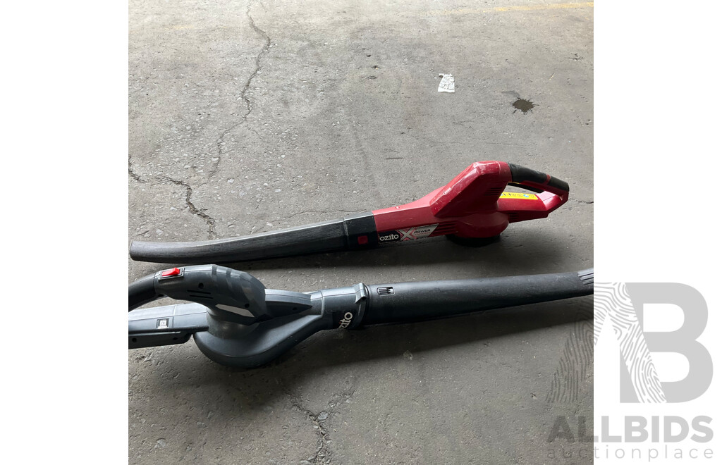 Victa Cut Push Mower & Assorted Ozito Power Tools