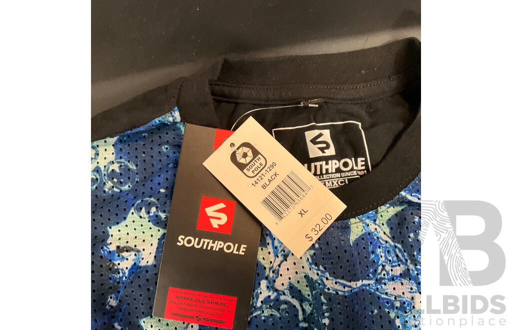 Assorted Men's Apparel Size XL/2XL