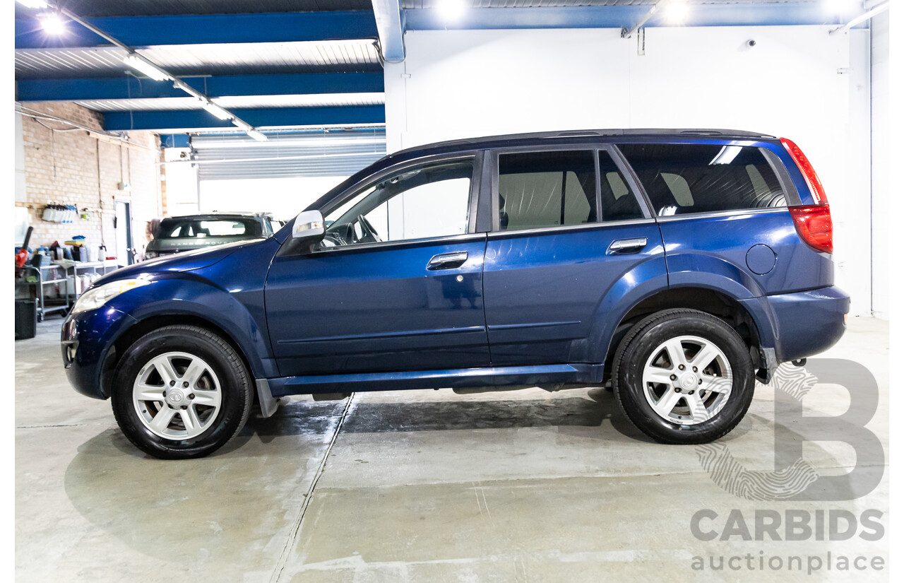 5/2011 Great Wall X240 (4x4) CC6461KY MY11 4d Wagon Universe Blue 2.4L