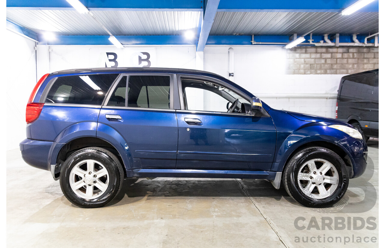 5/2011 Great Wall X240 (4x4) CC6461KY MY11 4d Wagon Universe Blue 2.4L