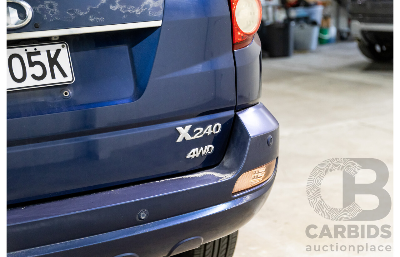 5/2011 Great Wall X240 (4x4) CC6461KY MY11 4d Wagon Universe Blue 2.4L