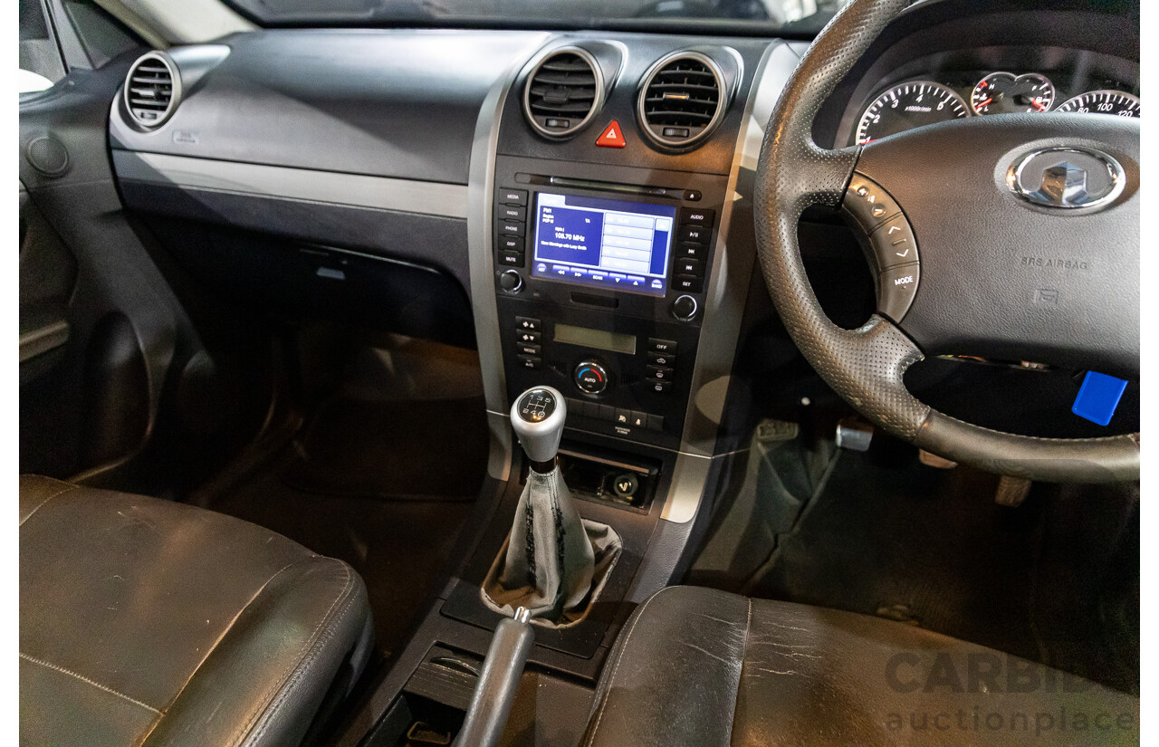 5/2011 Great Wall X240 (4x4) CC6461KY MY11 4d Wagon Universe Blue 2.4L