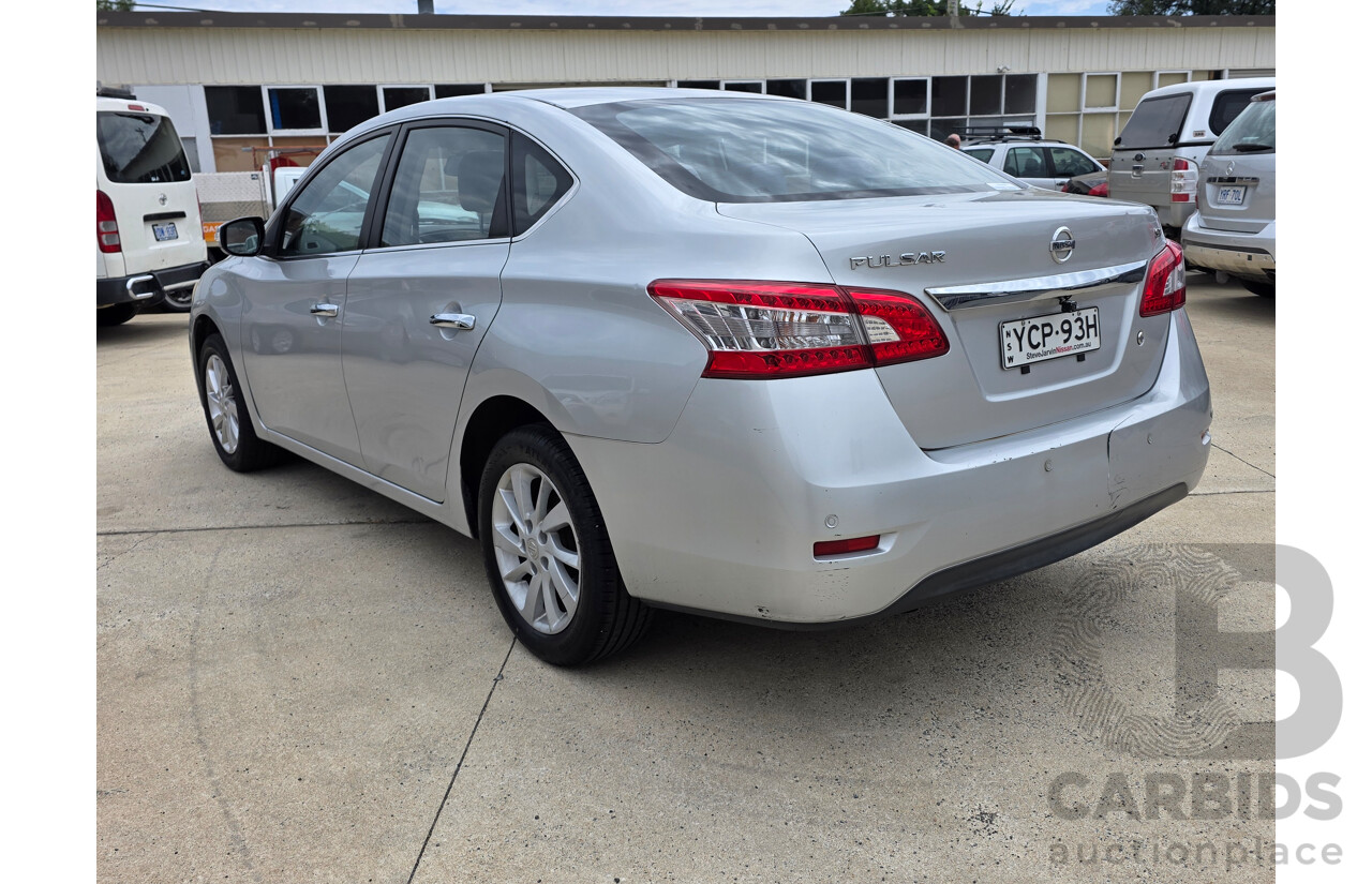 3/2016 Nissan Pulsar ST B17 SERIES 2 4d Sedan Silver 1.8L