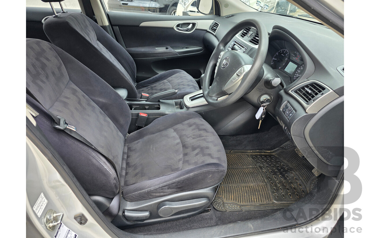 3/2016 Nissan Pulsar ST B17 SERIES 2 4d Sedan Silver 1.8L