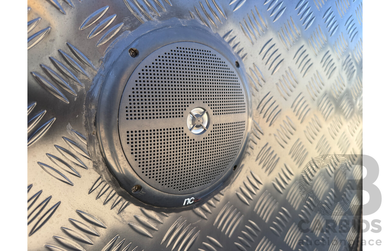 2024 MALIBU FAMILY MINI 2 BUNK 17FT SINGLE AXLE CARAVAN - WHITE/BLACK