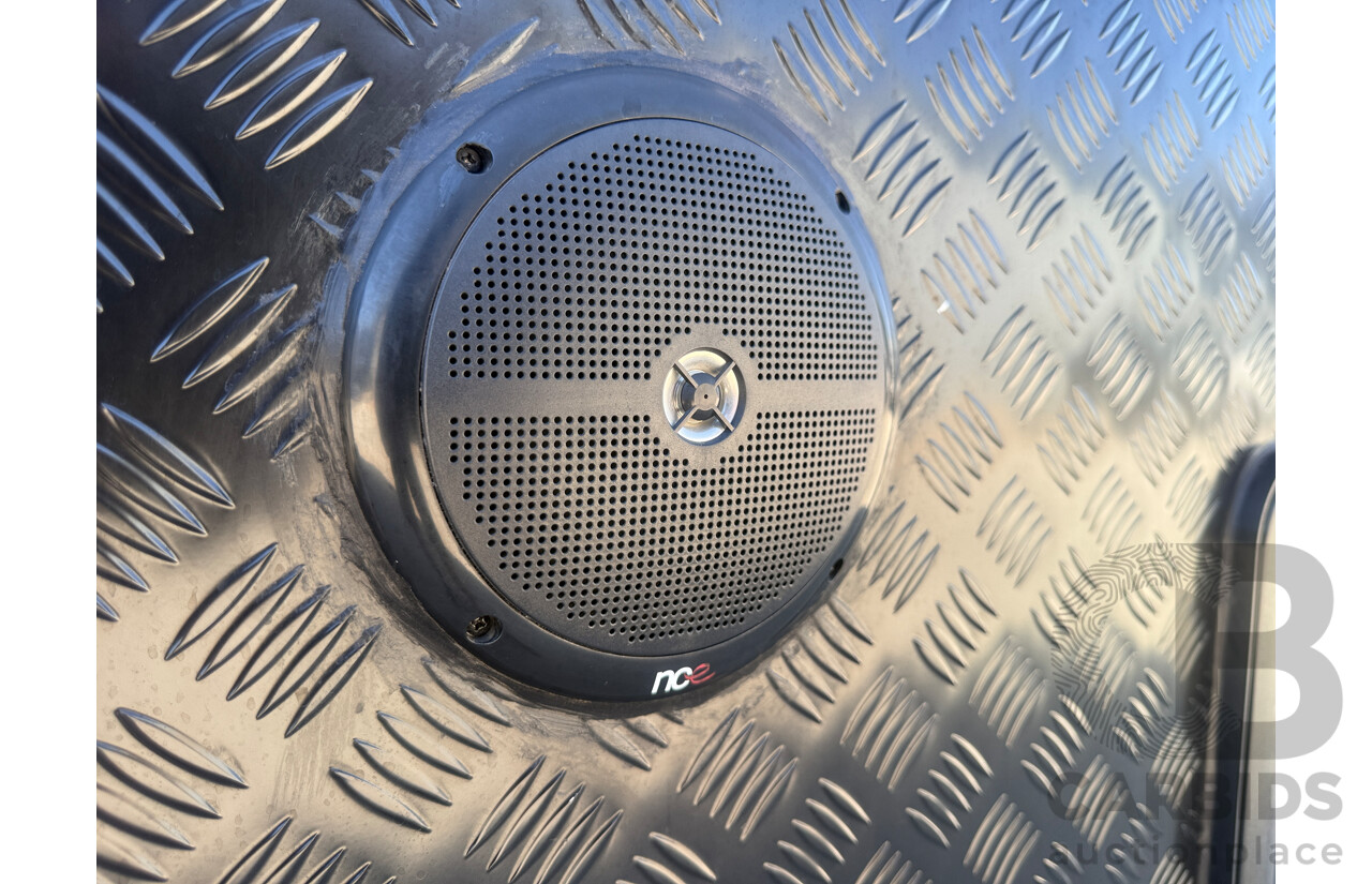 2024 MALIBU FAMILY MINI 2 BUNK 17FT SINGLE AXLE CARAVAN - WHITE/BLACK