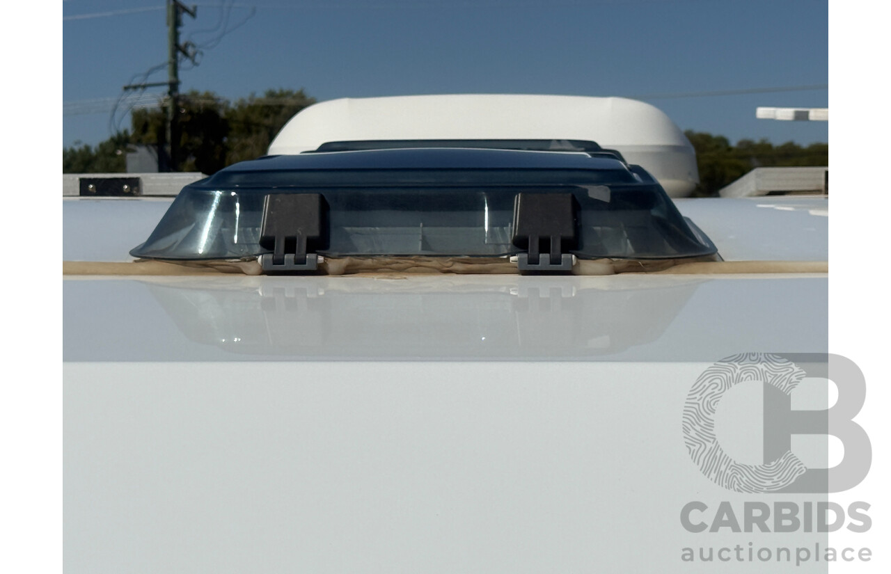 2024 MALIBU FAMILY MINI 2 BUNK 17FT SINGLE AXLE CARAVAN - WHITE/BLACK