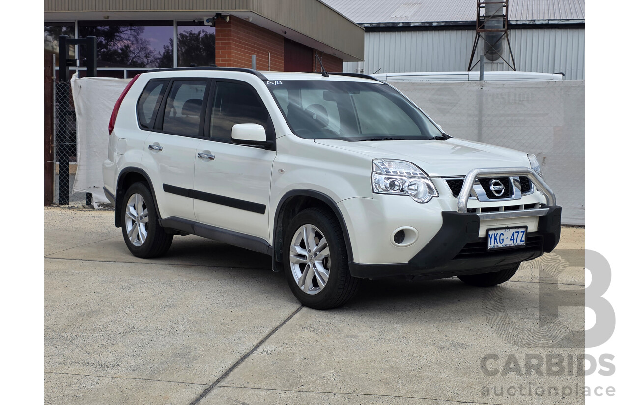 9/2013 Nissan X-Trail ST (4x4) T31 SERIES 5 4d Wagon White 2.5L