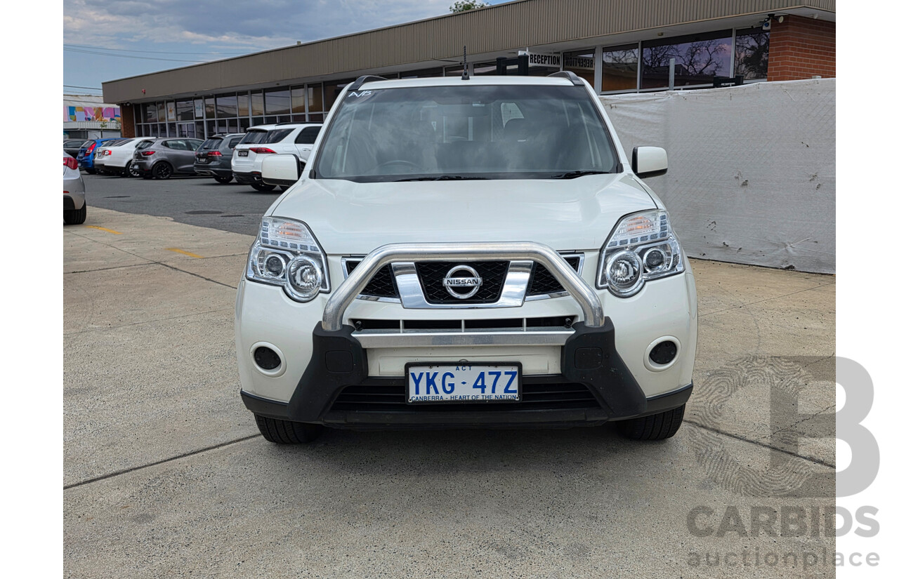 9/2013 Nissan X-Trail ST (4x4) T31 SERIES 5 4d Wagon White 2.5L