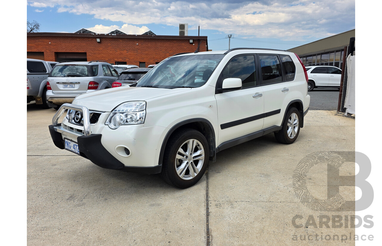 9/2013 Nissan X-Trail ST (4x4) T31 SERIES 5 4d Wagon White 2.5L