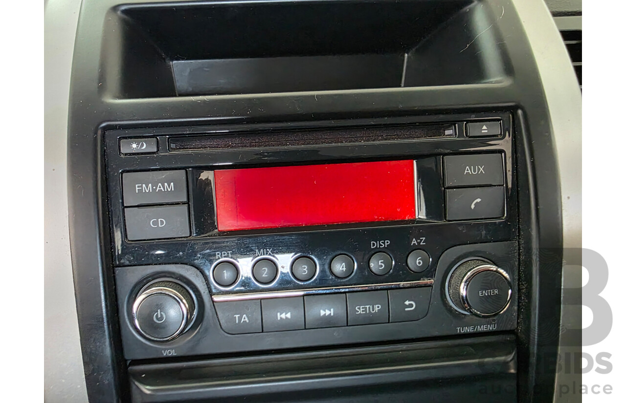 9/2013 Nissan X-Trail ST (4x4) T31 SERIES 5 4d Wagon White 2.5L