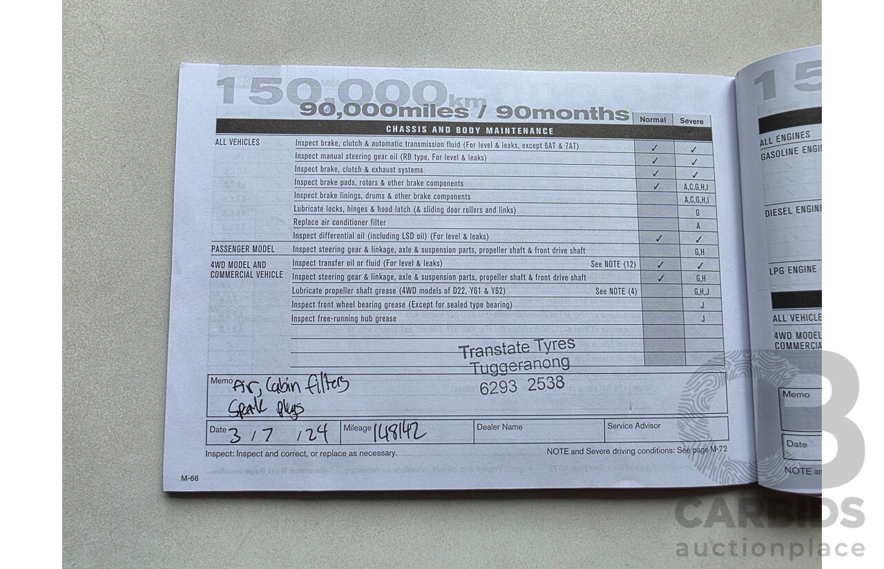 9/2013 Nissan X-Trail ST (4x4) T31 SERIES 5 4d Wagon White 2.5L