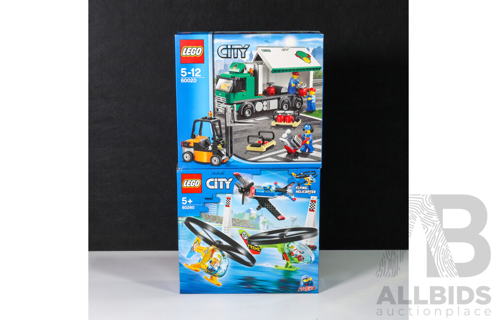 Lego City Vehicles 60020 & 60260, Brand New in Box (2)