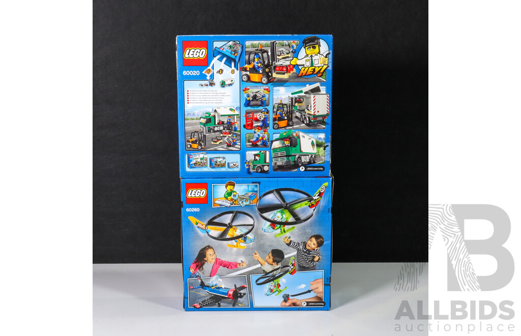 Lego City Vehicles 60020 & 60260, Brand New in Box (2)