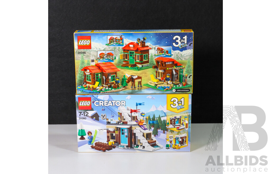 Lego Creator Dwellings 31048 & 31080, Brand New in Box (2)