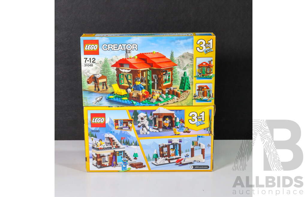 Lego Creator Dwellings 31048 & 31080, Brand New in Box (2)