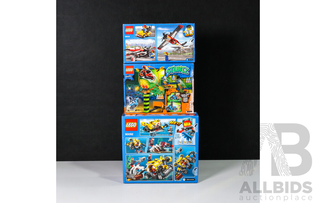 Lego City Vehicles 60019, 60299 & 60092 , Brand New in Box (3)