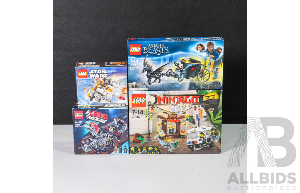 Lego Four Various Box Sets 75047, 70801, 75951 & 70607 , Brand New in Box (4)