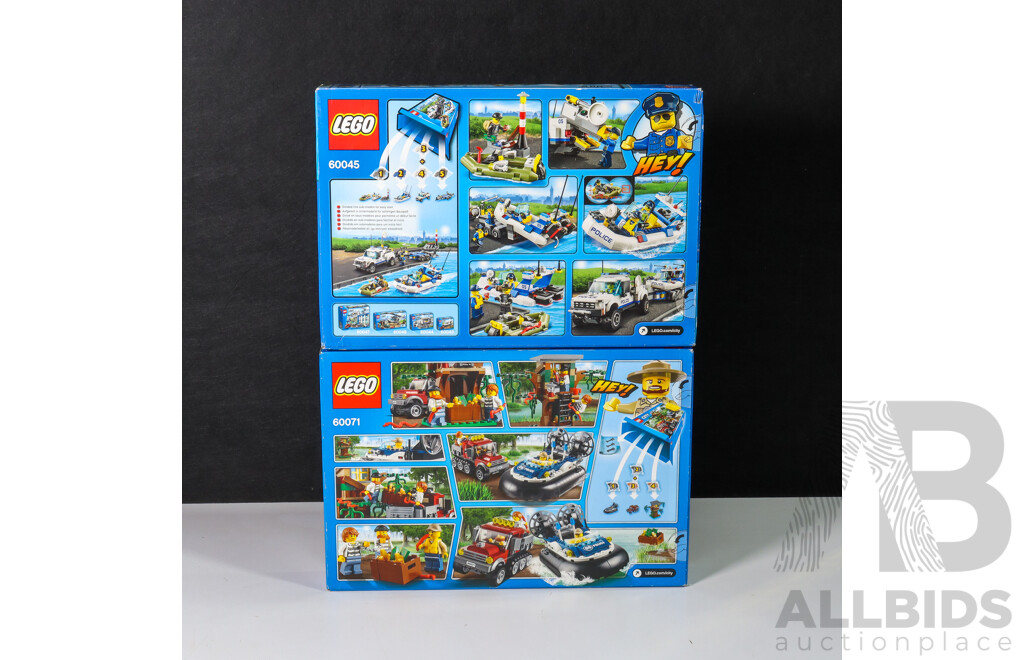 Lego City Emergency Services 60071 & 60045, Brand New in Box (2)