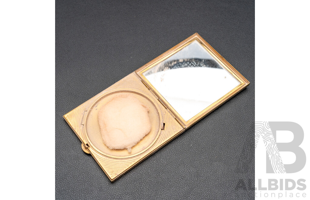 Vintage Powder Compact - Mid 20th Century