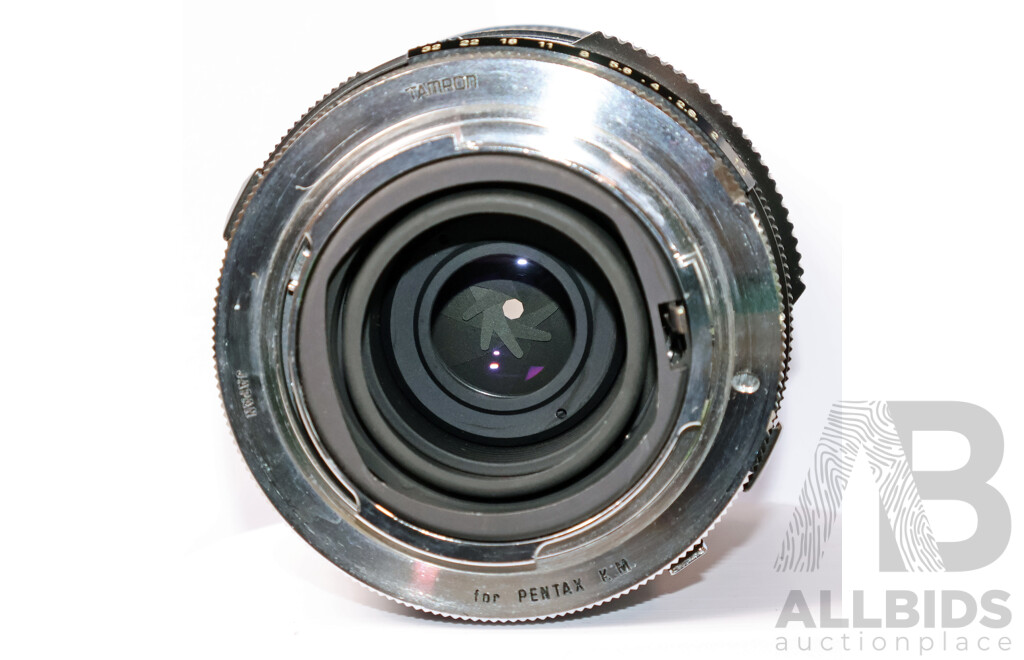 Tamron BBAR-MC 35–70mm Zoom Lens with Tamron SP F-System 2× Teleconverter