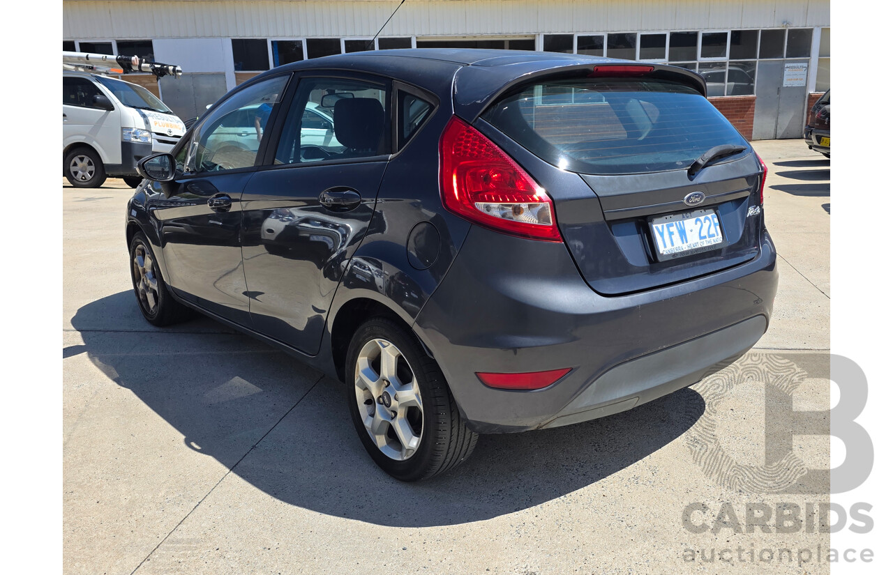 10/2009 Ford Fiesta LX WS 5d Hatchback Grey 1.6L