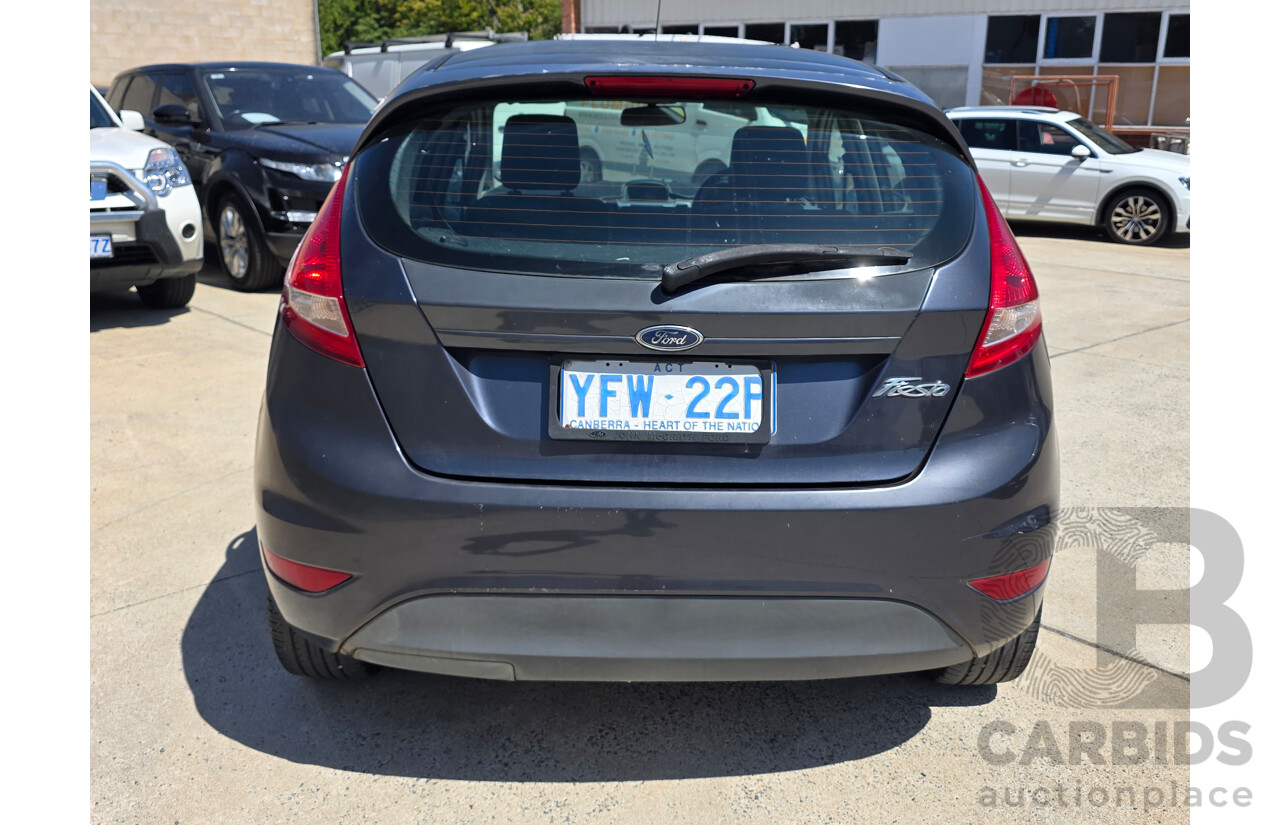 10/2009 Ford Fiesta LX WS 5d Hatchback Grey 1.6L