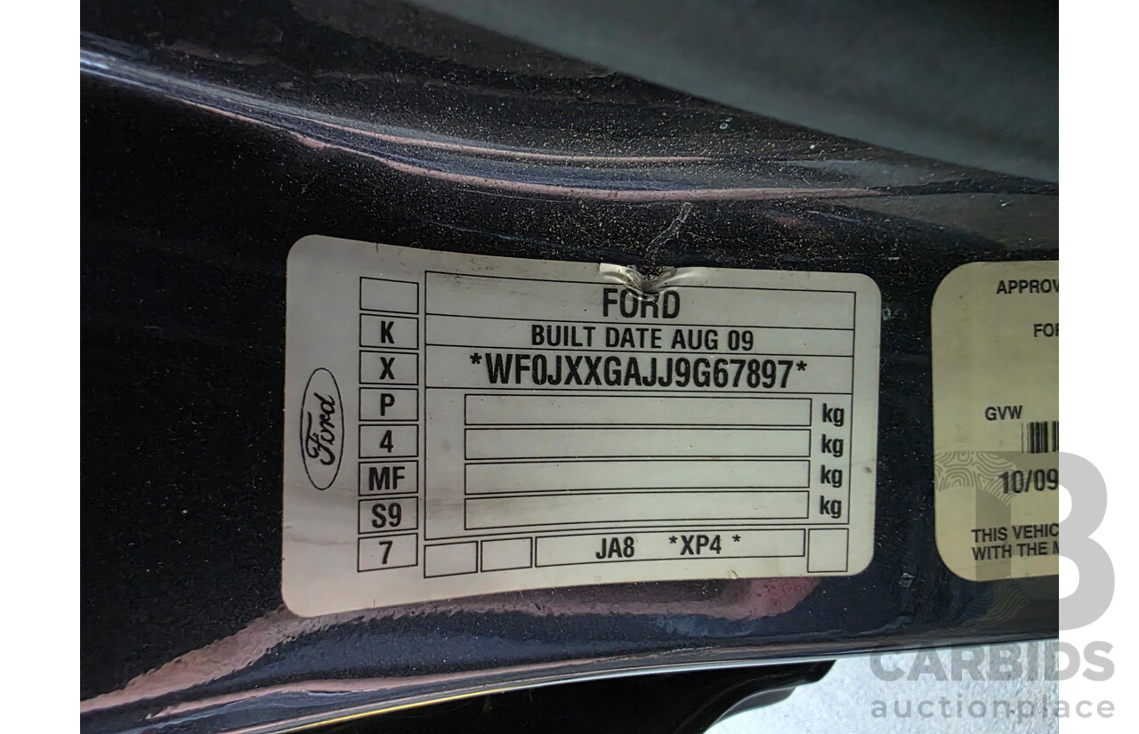 10/2009 Ford Fiesta LX WS 5d Hatchback Grey 1.6L