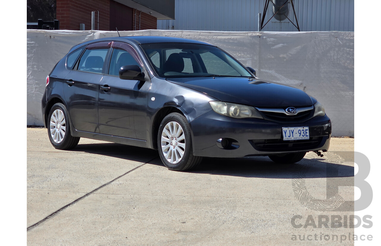 9/2010 Subaru Impreza R (AWD) MY11 5d Hatchback Black 2.0L