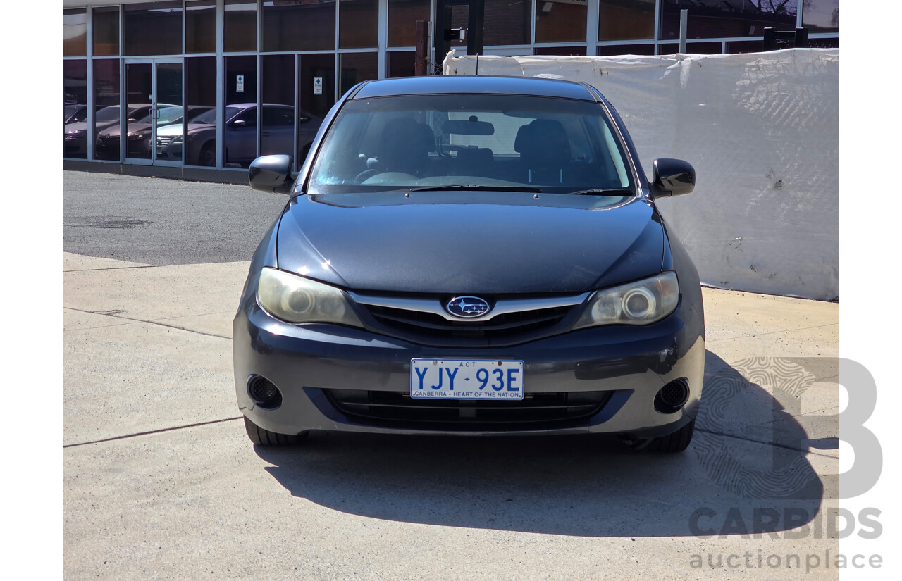 9/2010 Subaru Impreza R (AWD) MY11 5d Hatchback Black 2.0L