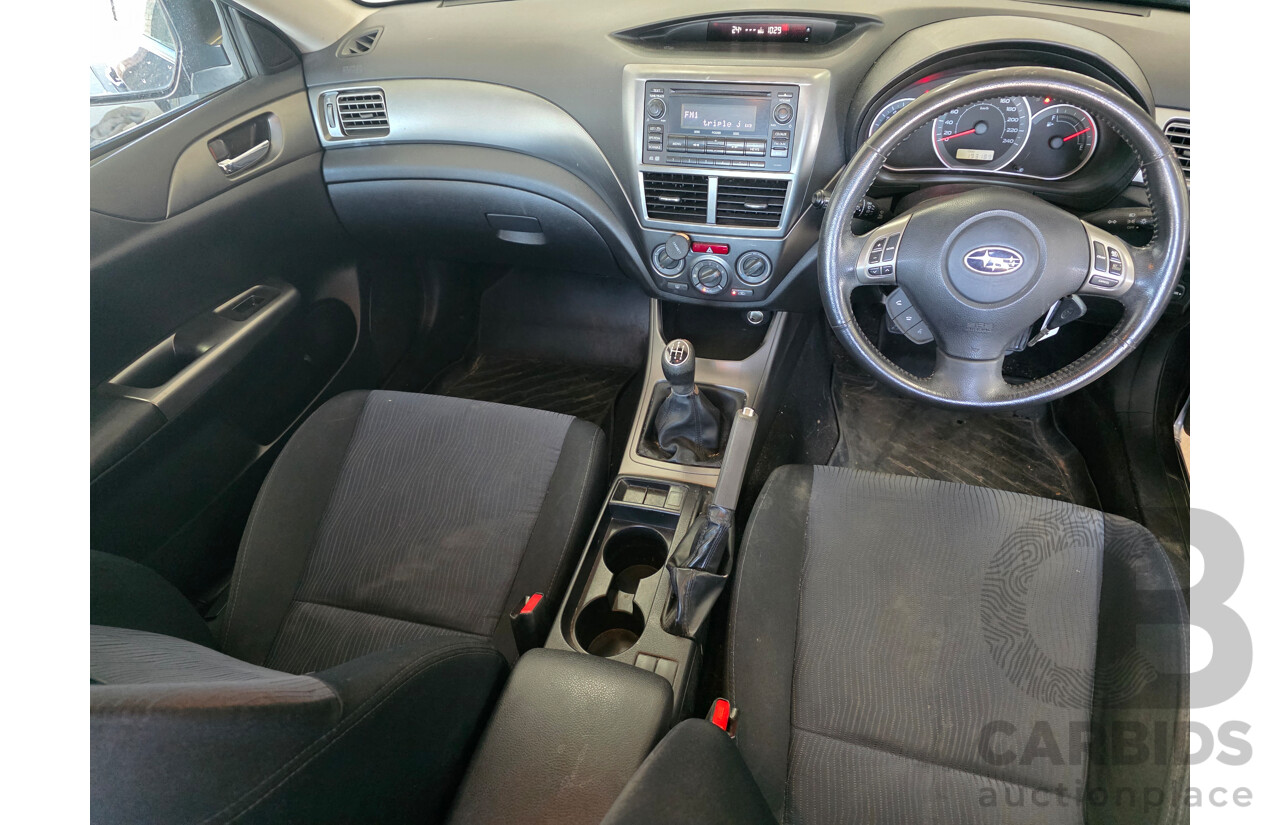 9/2010 Subaru Impreza R (AWD) MY11 5d Hatchback Black 2.0L