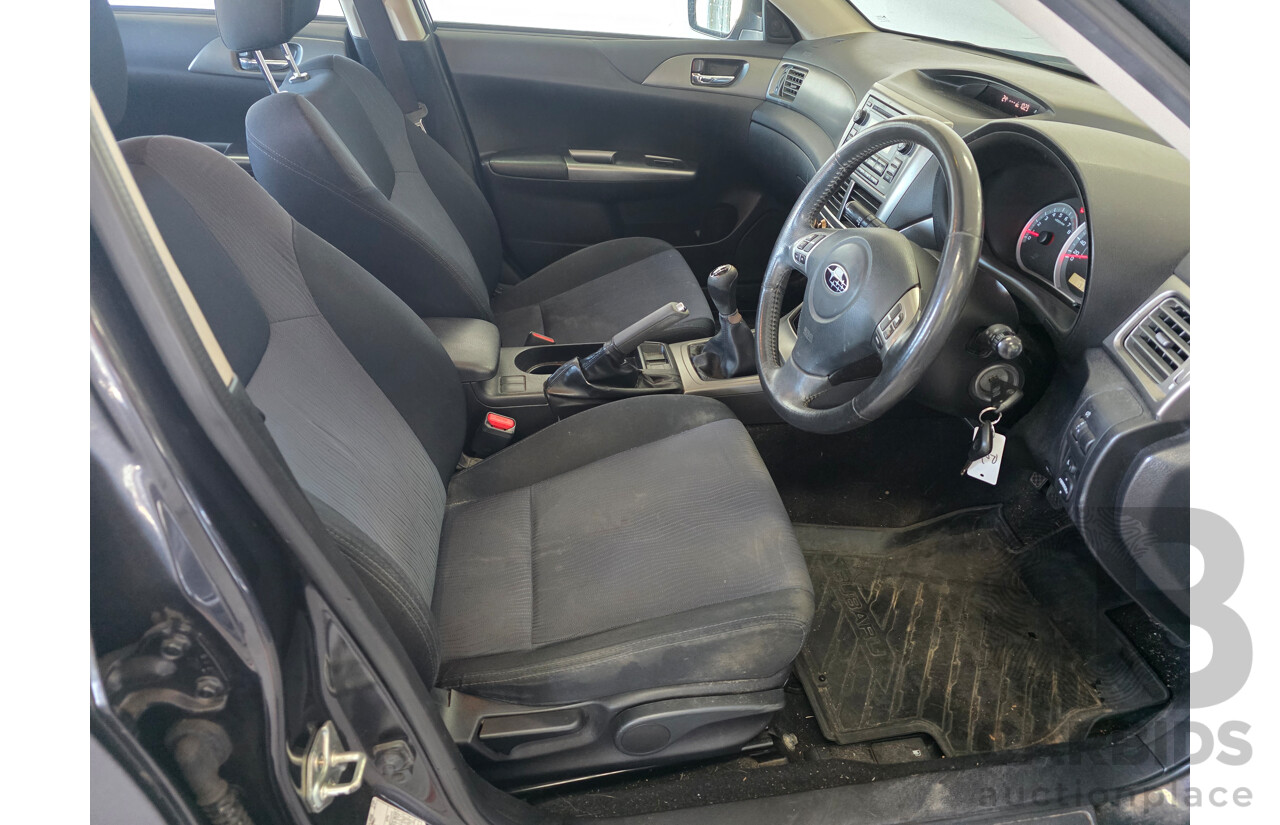 9/2010 Subaru Impreza R (AWD) MY11 5d Hatchback Black 2.0L