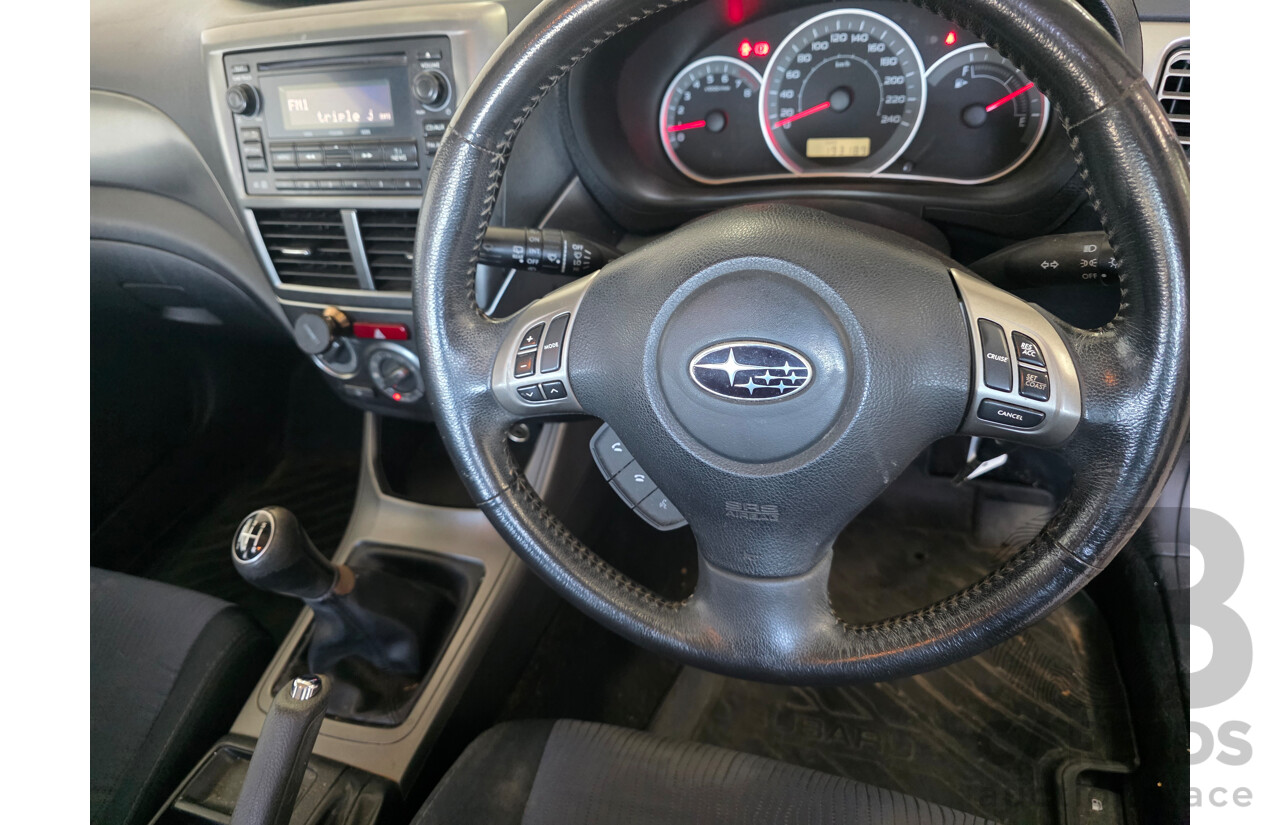 9/2010 Subaru Impreza R (AWD) MY11 5d Hatchback Black 2.0L