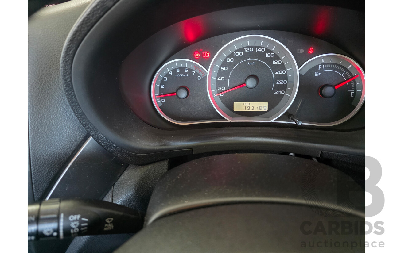 9/2010 Subaru Impreza R (AWD) MY11 5d Hatchback Black 2.0L