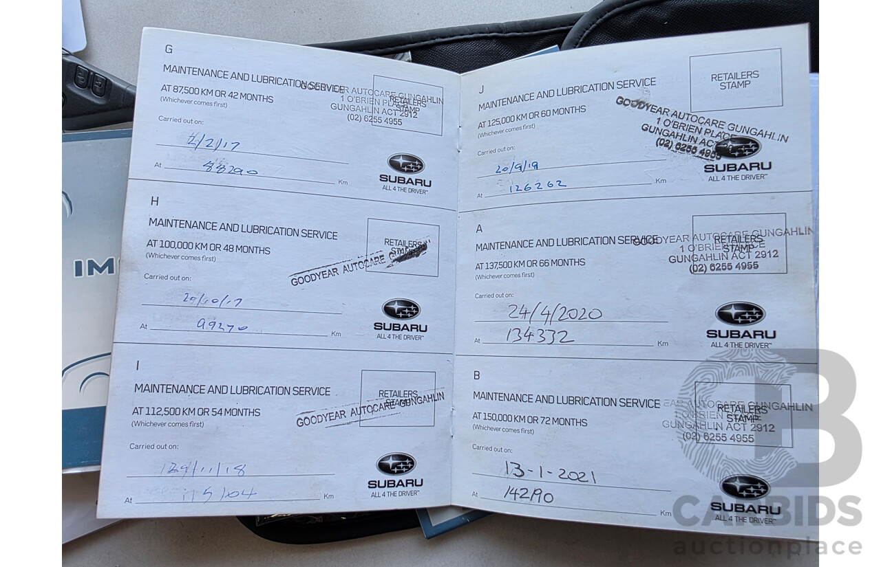 9/2010 Subaru Impreza R (AWD) MY11 5d Hatchback Black 2.0L