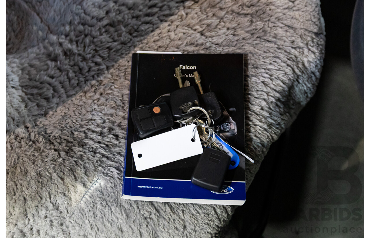 4/2004 Ford Falcon XT BA 4d Wagon Lightning Strike Silver Metallic 4.0L