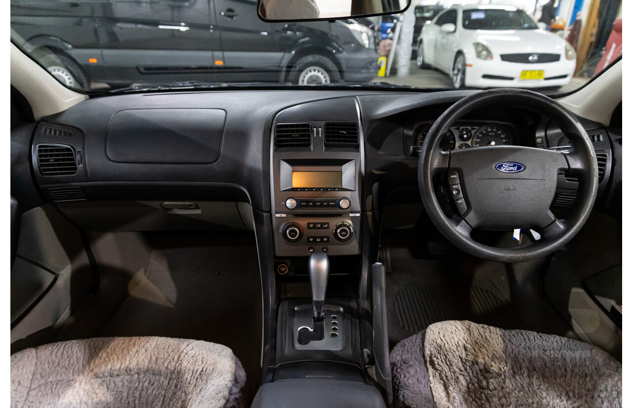 4/2004 Ford Falcon XT BA 4d Wagon Lightning Strike Silver Metallic 4.0L