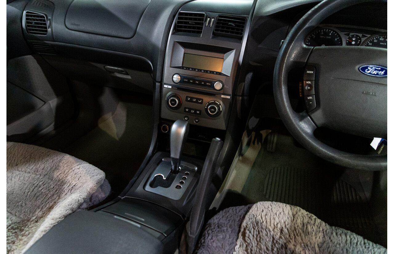 4/2004 Ford Falcon XT BA 4d Wagon Lightning Strike Silver Metallic 4.0L