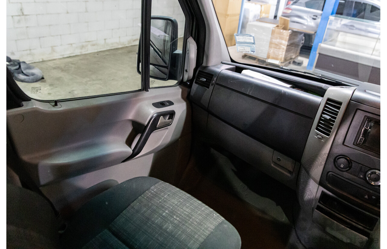 06/2018 Mercedes-Benz Sprinter 313CDI VS30 MWB (RWD) 907 2d Van Obsidian Black Metallic Twin Turbo Diesel 2.1L