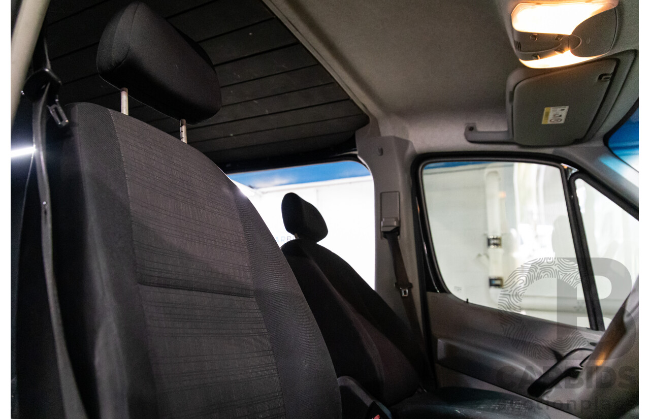 06/2018 Mercedes-Benz Sprinter 313CDI VS30 MWB (RWD) 907 2d Van Obsidian Black Metallic Twin Turbo Diesel 2.1L