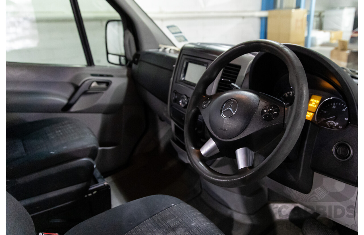 06/2018 Mercedes-Benz Sprinter 313CDI VS30 MWB (RWD) 907 2d Van Obsidian Black Metallic Twin Turbo Diesel 2.1L