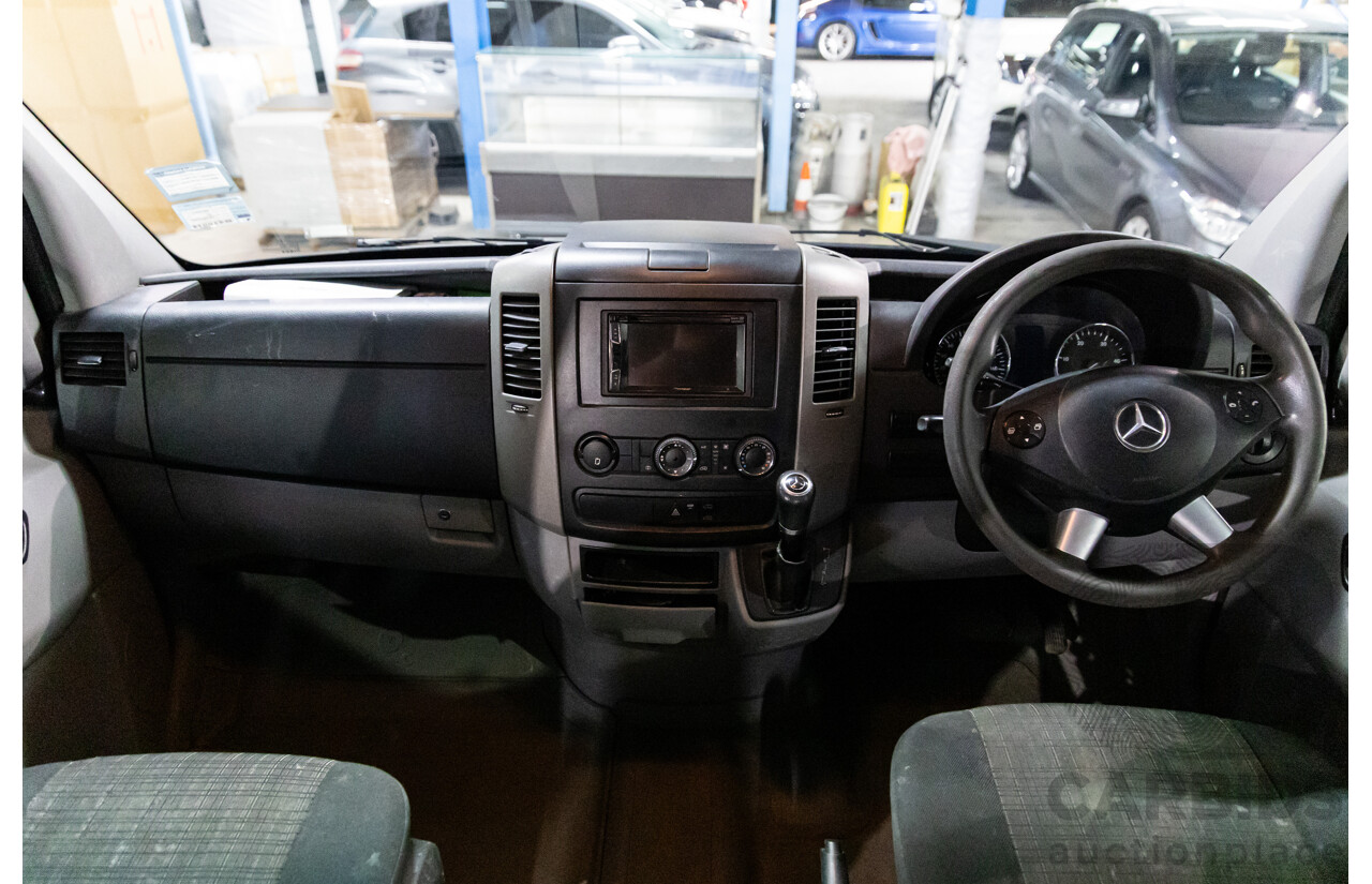 06/2018 Mercedes-Benz Sprinter 313CDI VS30 MWB (RWD) 907 2d Van Obsidian Black Metallic Twin Turbo Diesel 2.1L
