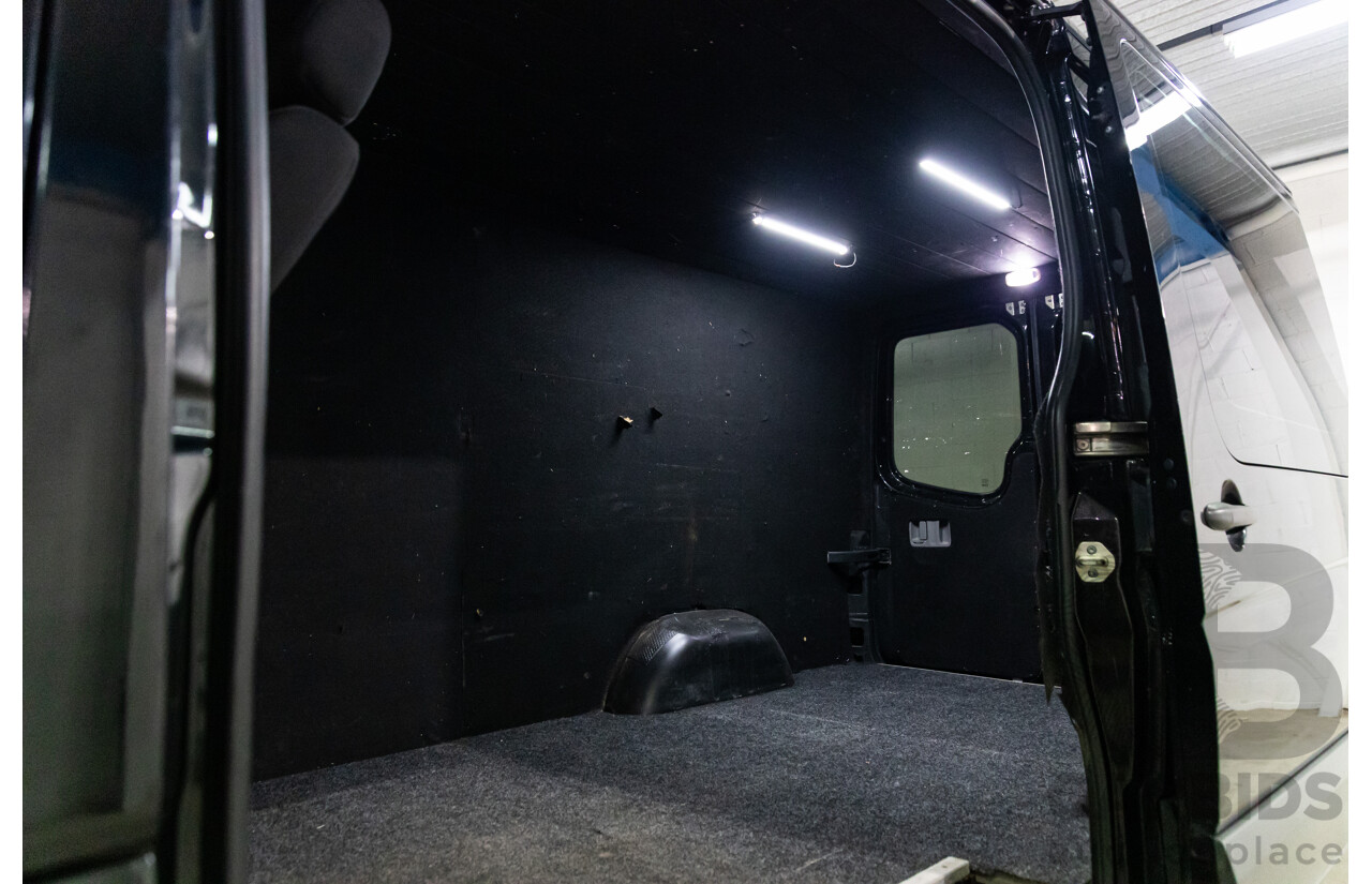 06/2018 Mercedes-Benz Sprinter 313CDI VS30 MWB (RWD) 907 2d Van Obsidian Black Metallic Twin Turbo Diesel 2.1L