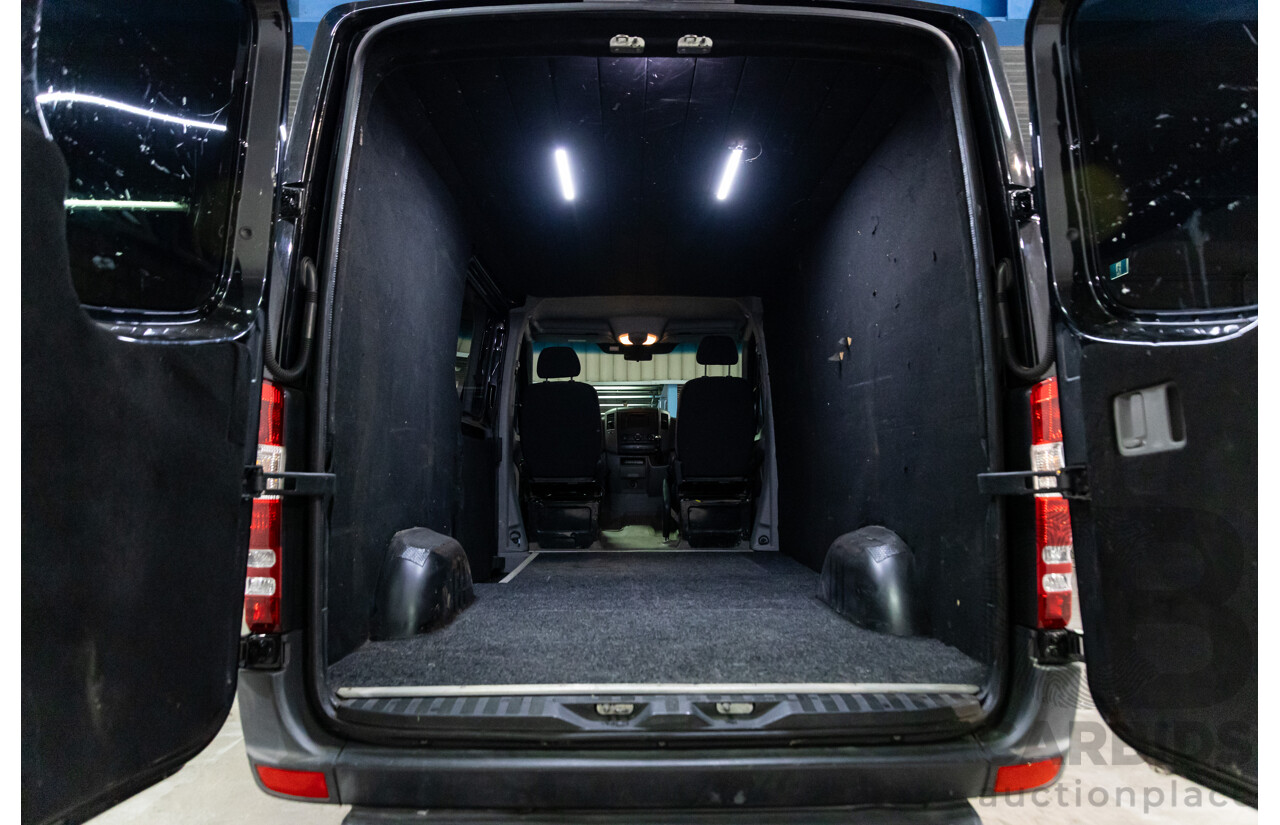 06/2018 Mercedes-Benz Sprinter 313CDI VS30 MWB (RWD) 907 2d Van Obsidian Black Metallic Twin Turbo Diesel 2.1L